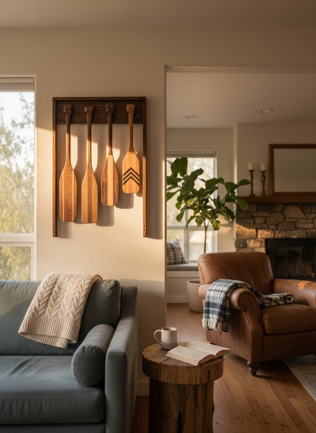 Vertical Wall Paddle Rack