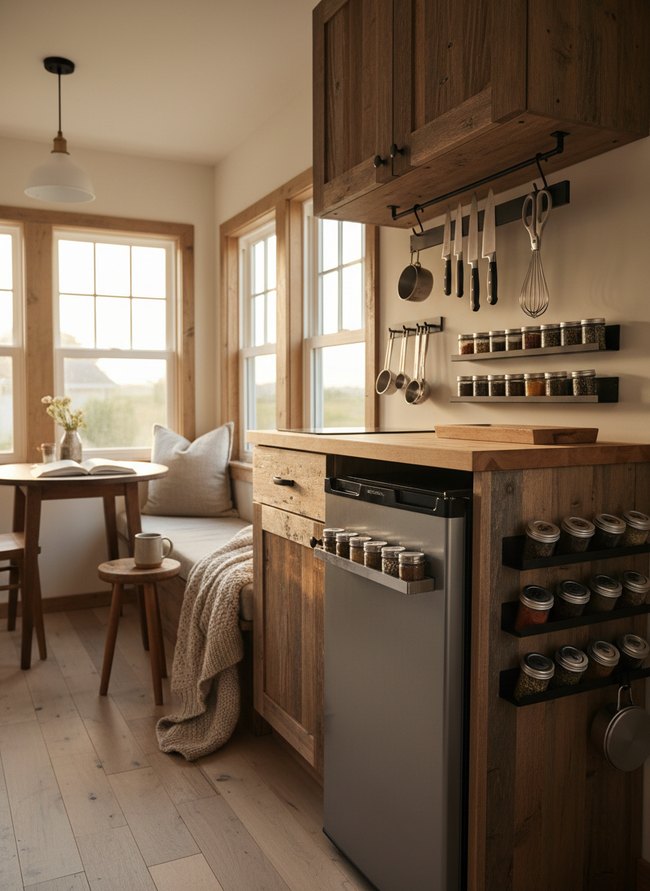 Sleek Under-Cabinet Magnetic Strip
