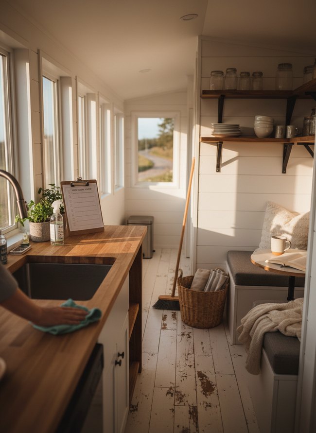 Compact Kitchen Refresh Routine