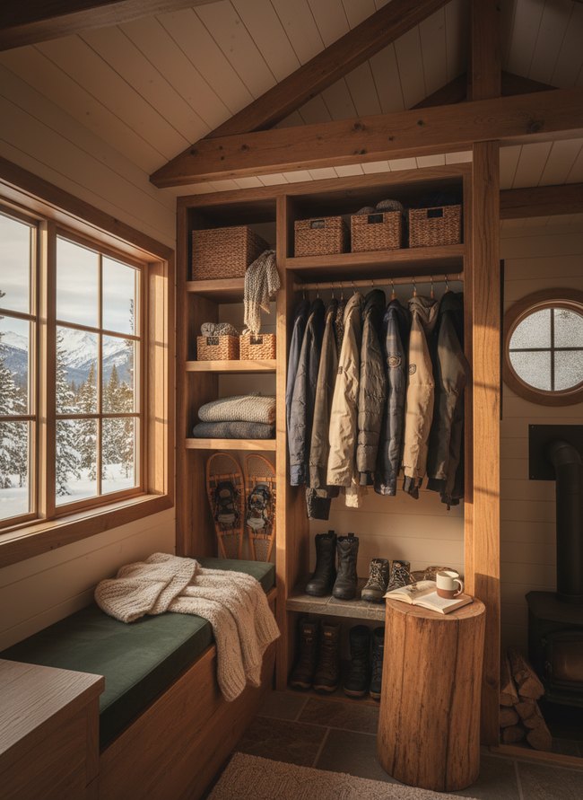 Cozy Loft Wardrobe Niche