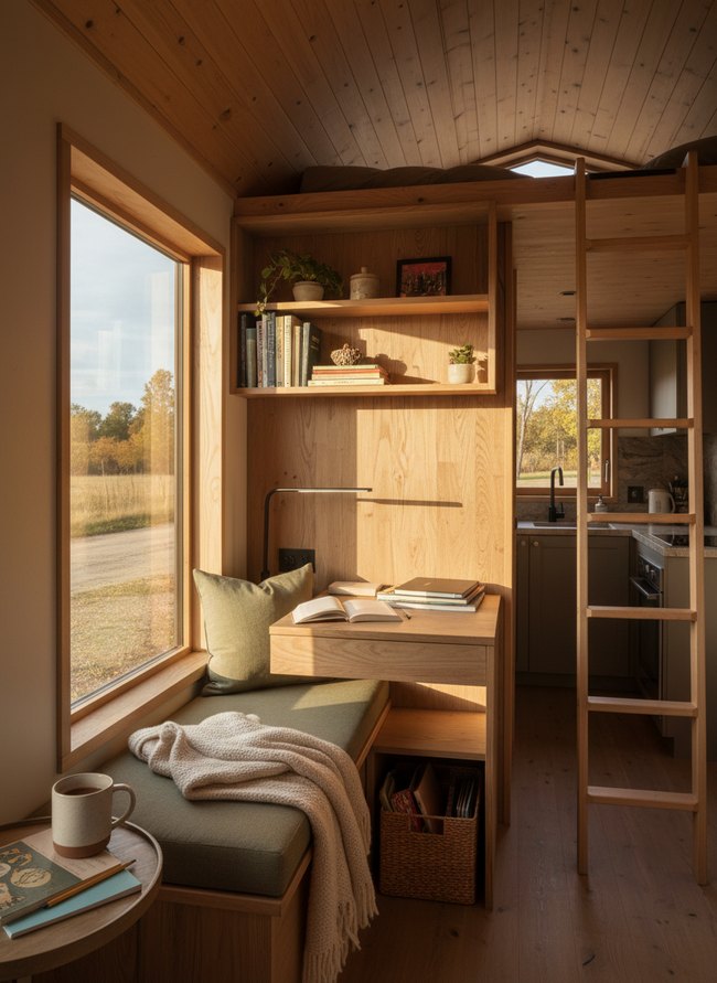 Compact Homework Nook