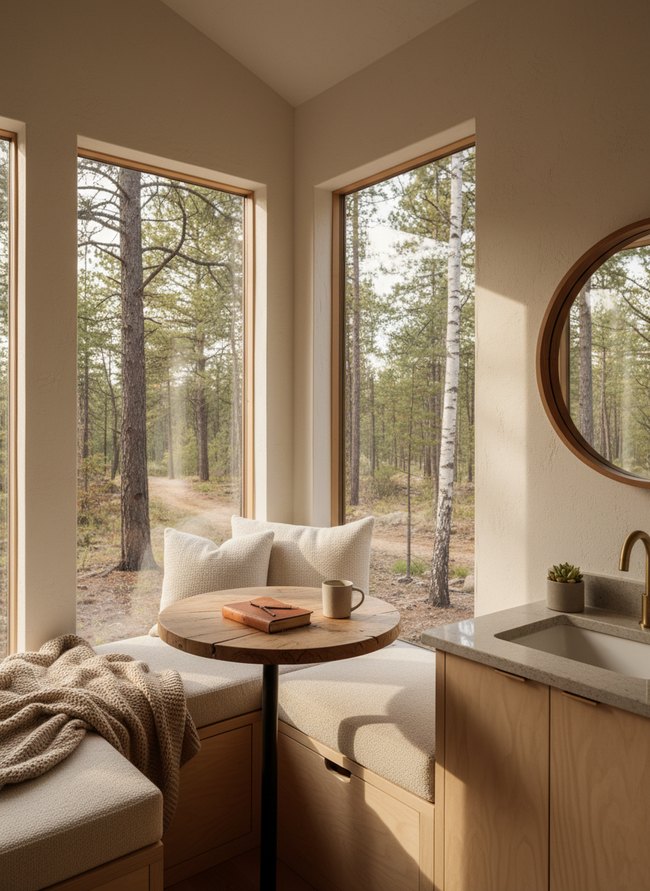 Minimalist Morning Refresh Nook