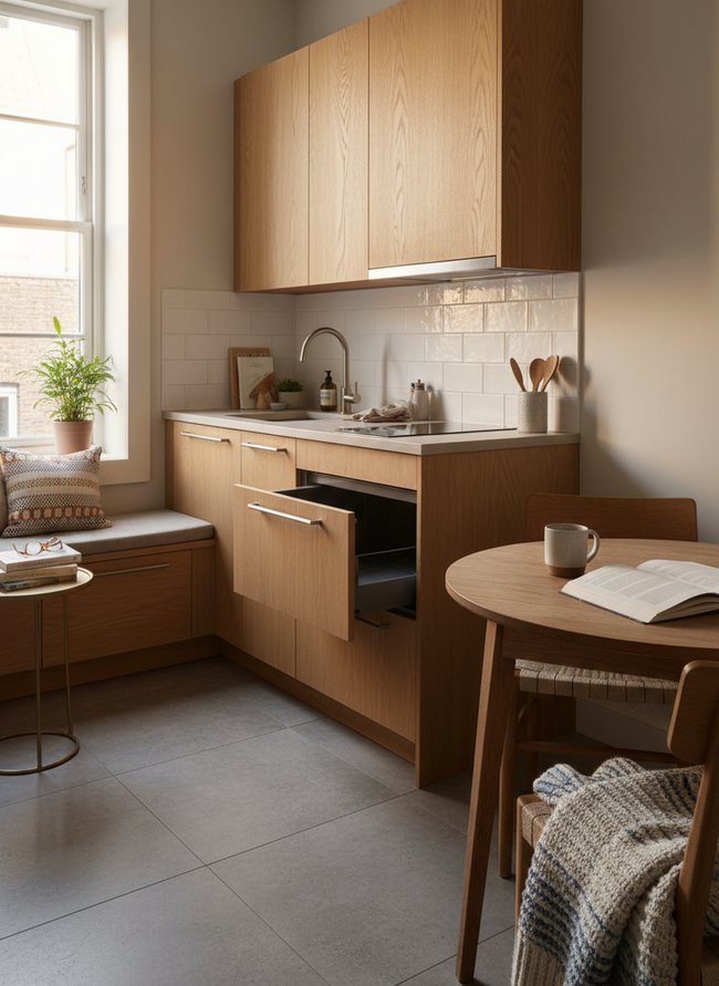 Integrated Drawer Microwave Design