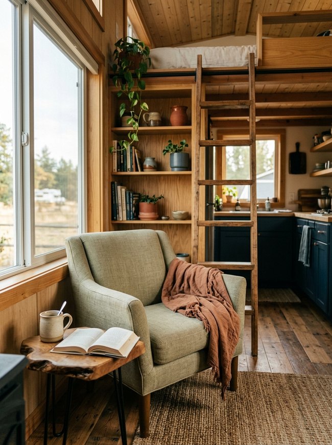 Warm Earthy Tiny Home