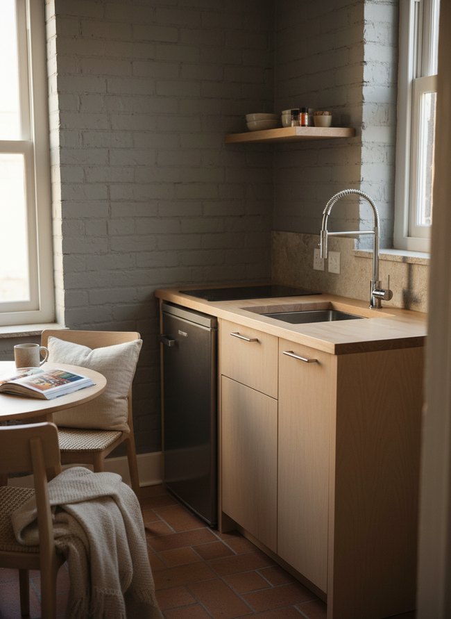 Sleek Chrome Gooseneck Faucet