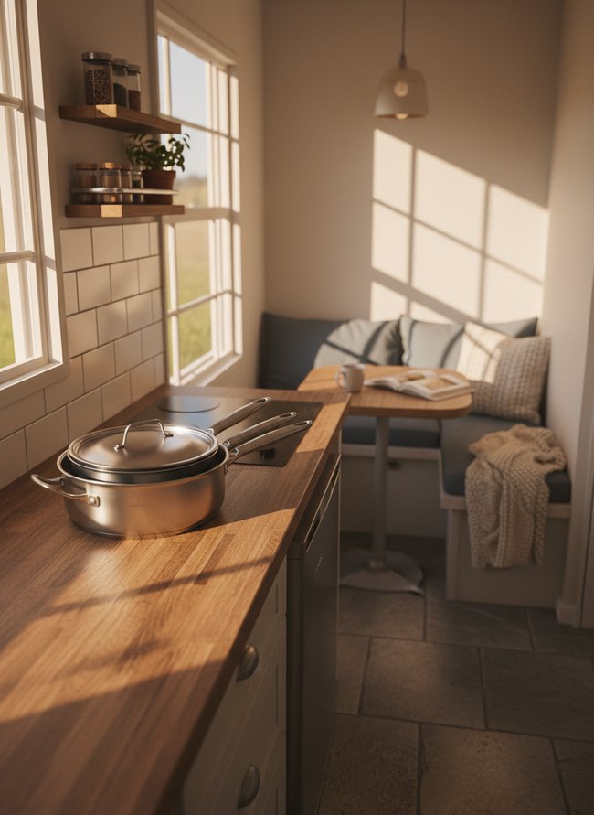 Compact Nesting Pan Set