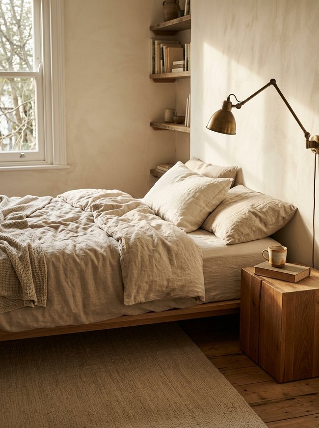 Minimalist Linen Bedding Solution