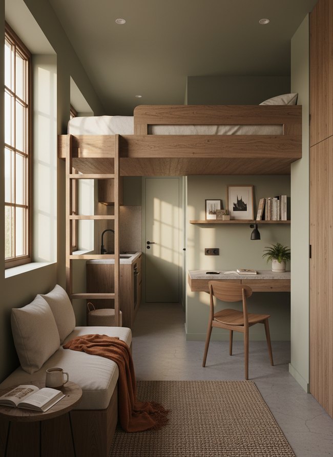 Loft Bed Nook Retreat