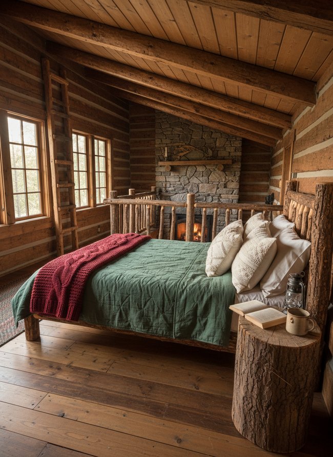 Log Cabin Loft Retreat