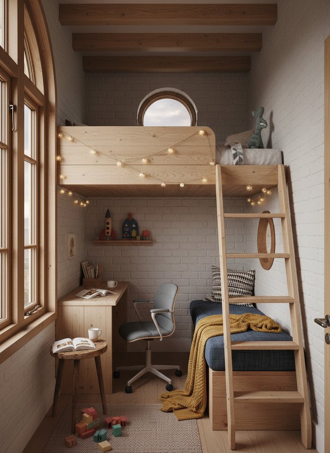 Loft Bed Adventure Nook