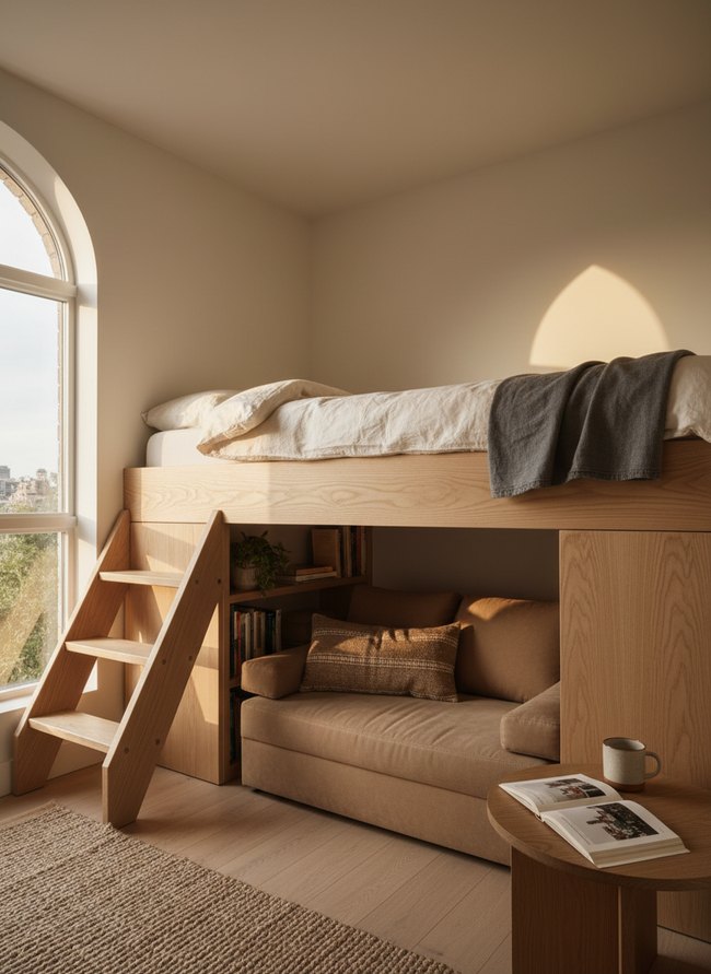 Minimalist Linen Loft Bedding