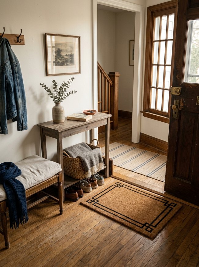 Compact Entryway Coir Mat