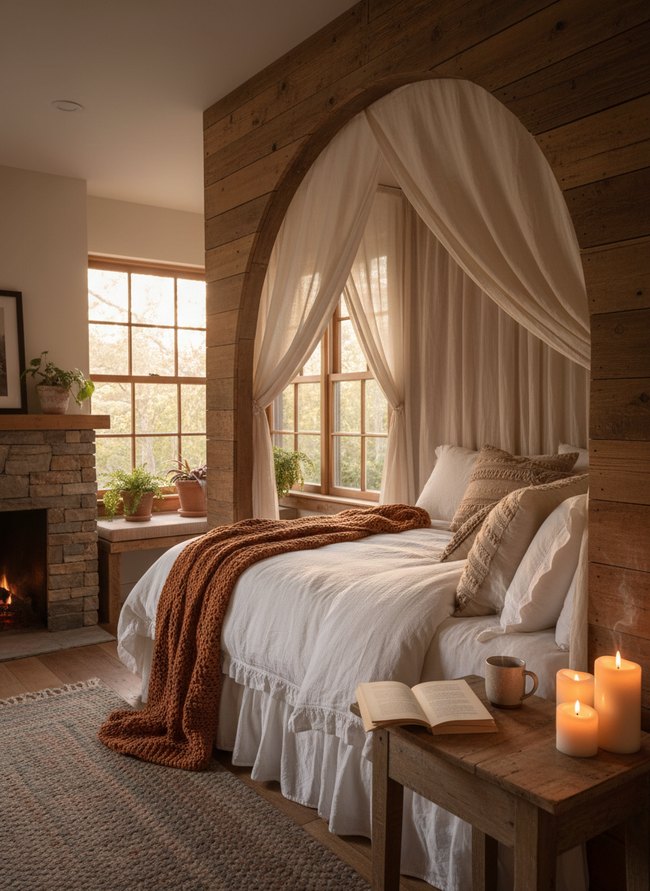 Cozy Canopy Bed Nook