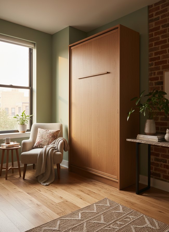 Vertical Wall Mount Bed