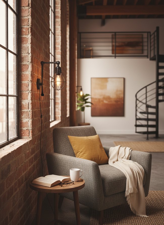 Industrial Cage Arm Sconce