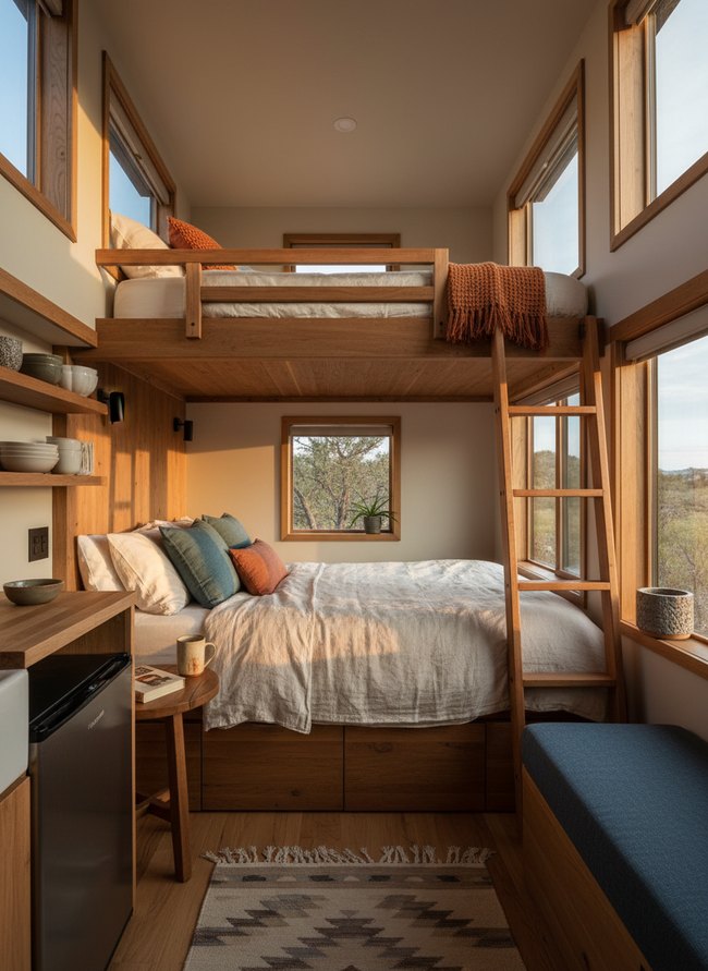 Compact Loft Family Sleeper