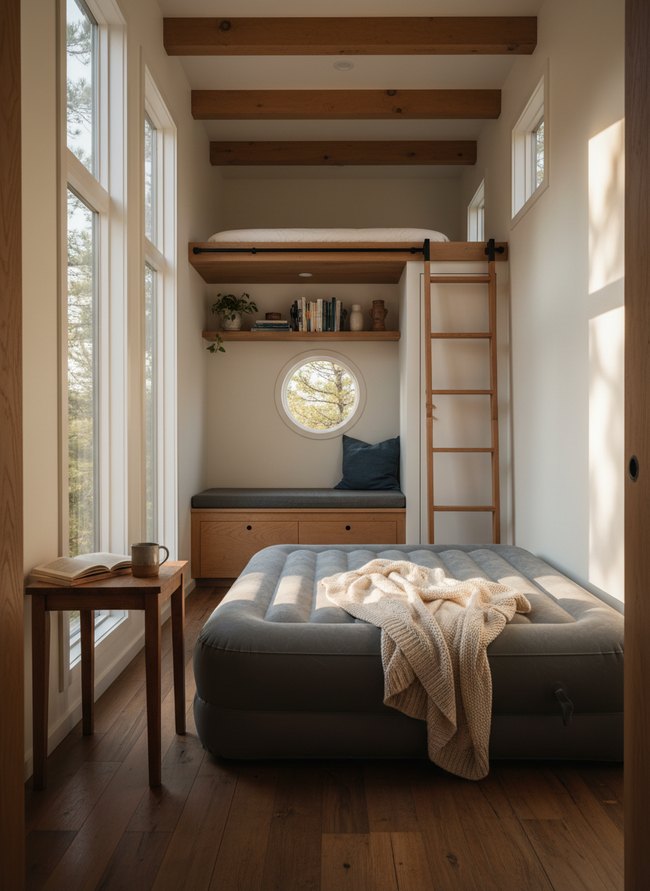 Compact Inflatable Guest Bed