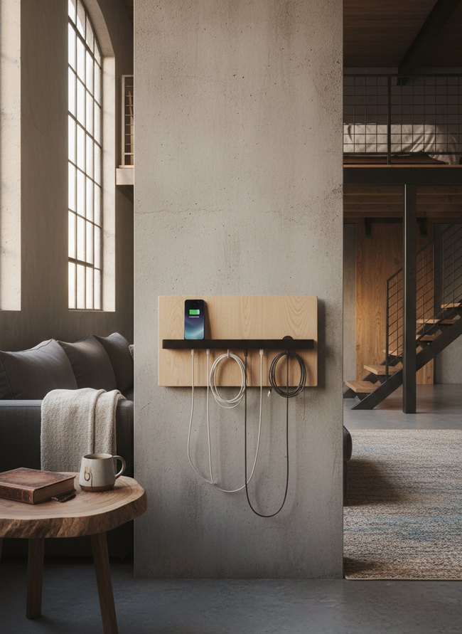 Minimalist Floating Loft Charger