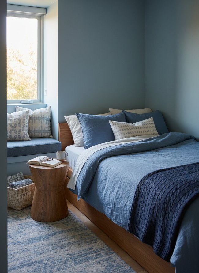 Muted Blue Serenity Palette