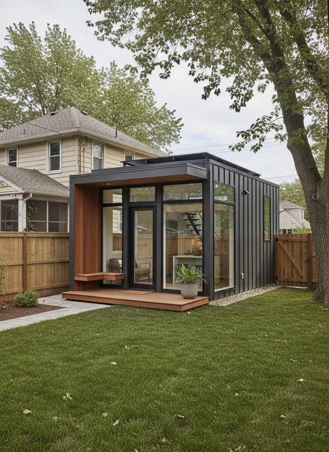 Compact Urban Studio ADU