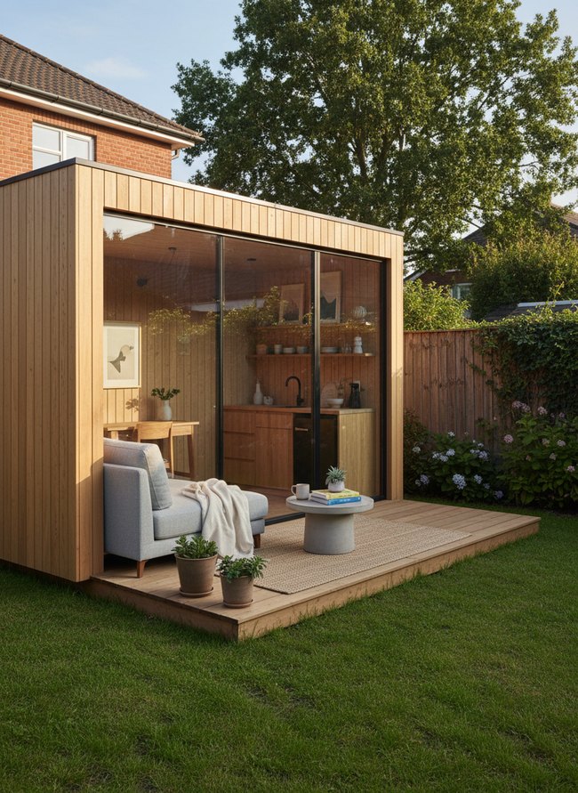 Modern Scandinavian Studio Pod