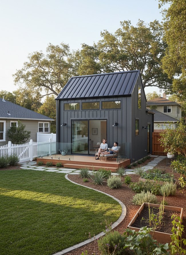 Modern Gable Roof ADU