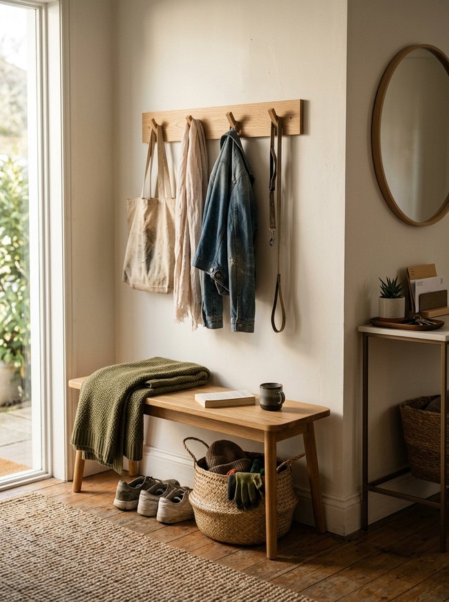 Minimalist Wall Hook Rack