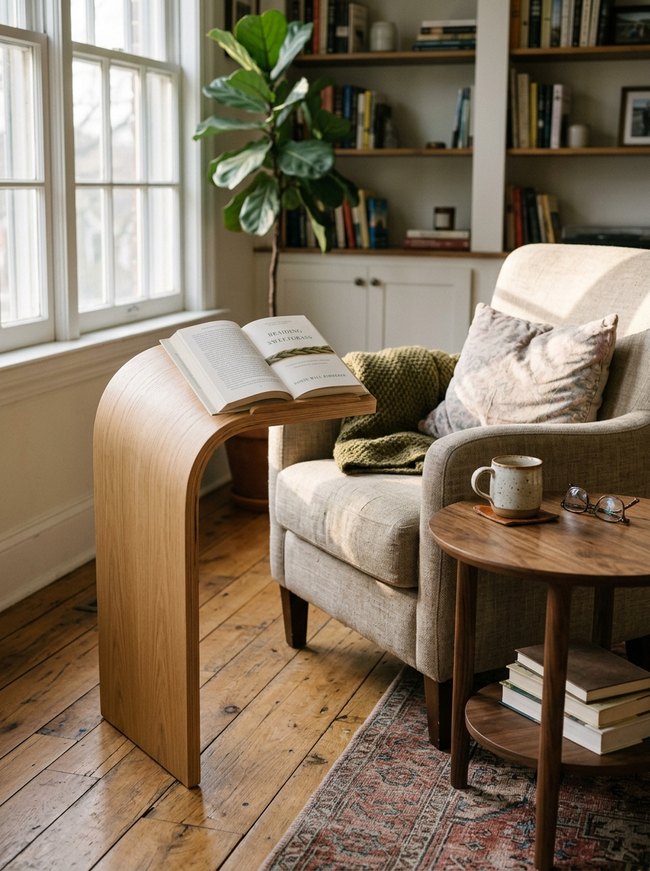 Minimalist Arch Reading Stand