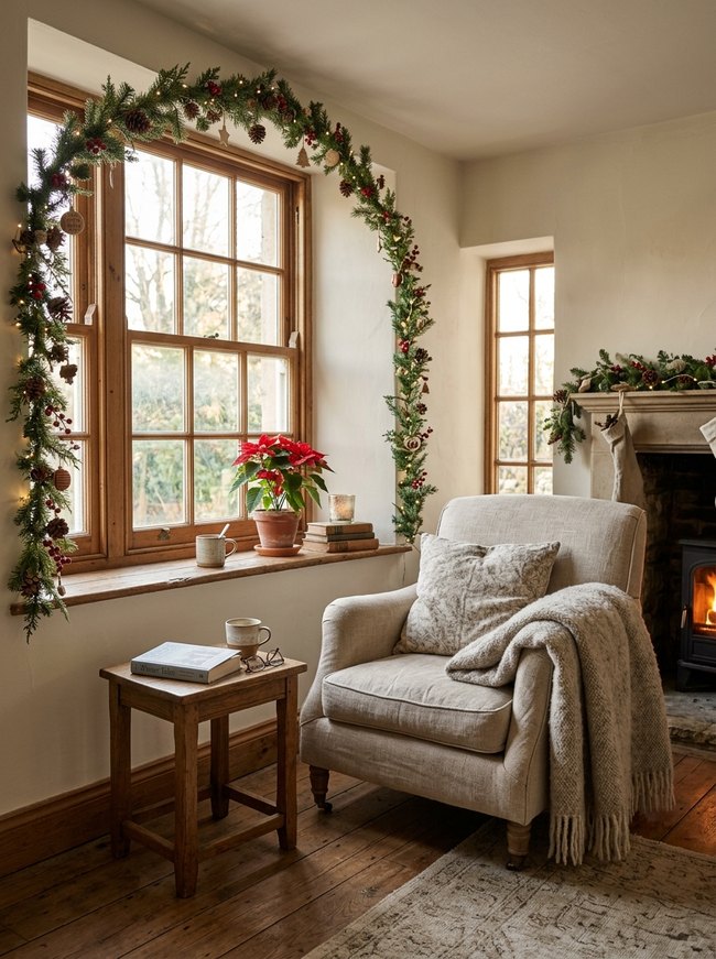 Miniature Window Garland Arch