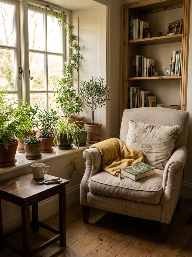 Botanical Alcove Window Garden