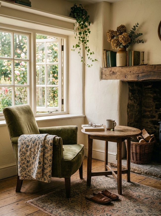 Rustic Floral Nook