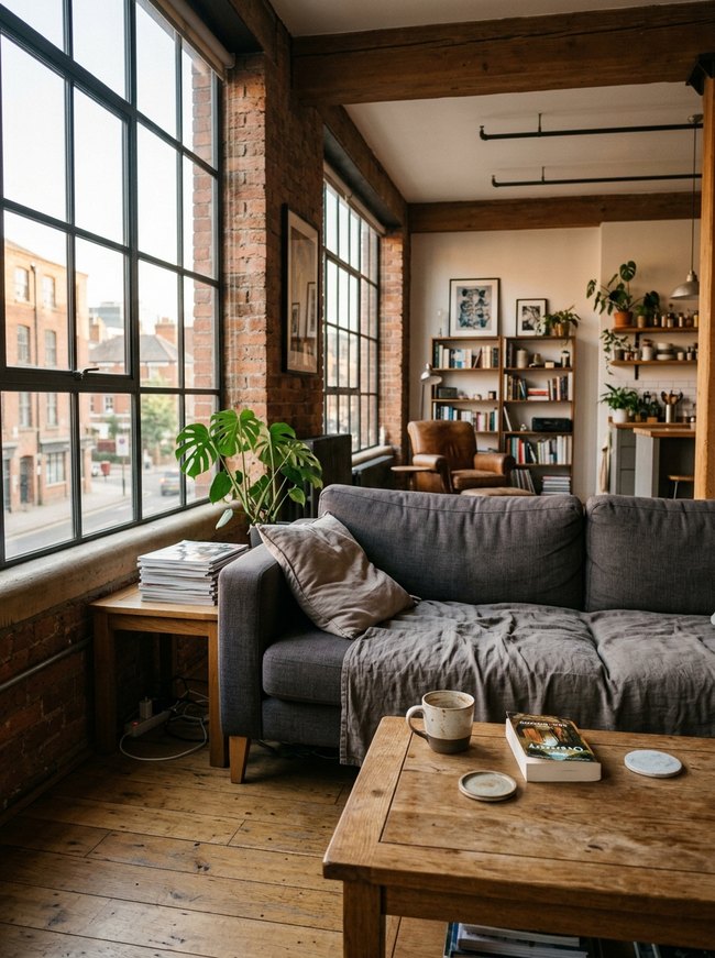 Sleek Urban Loft Interior