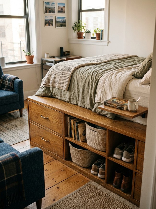 Compact Drawer Platform Tiny