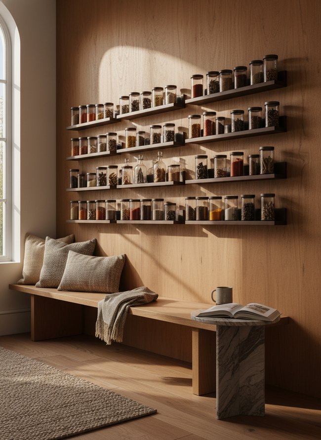 Magnetic Wall Rack Display