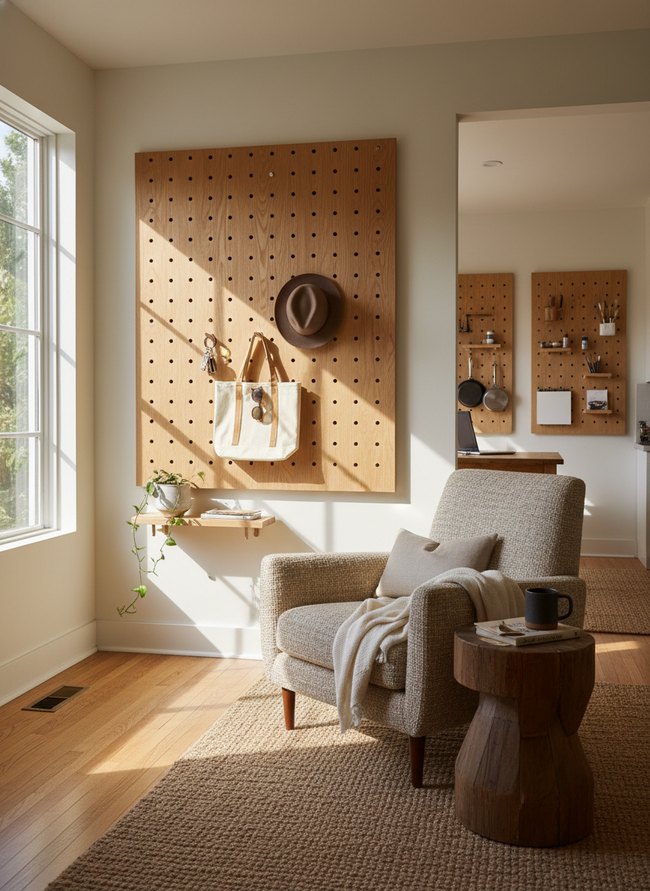 Entryway Catch-All Panel