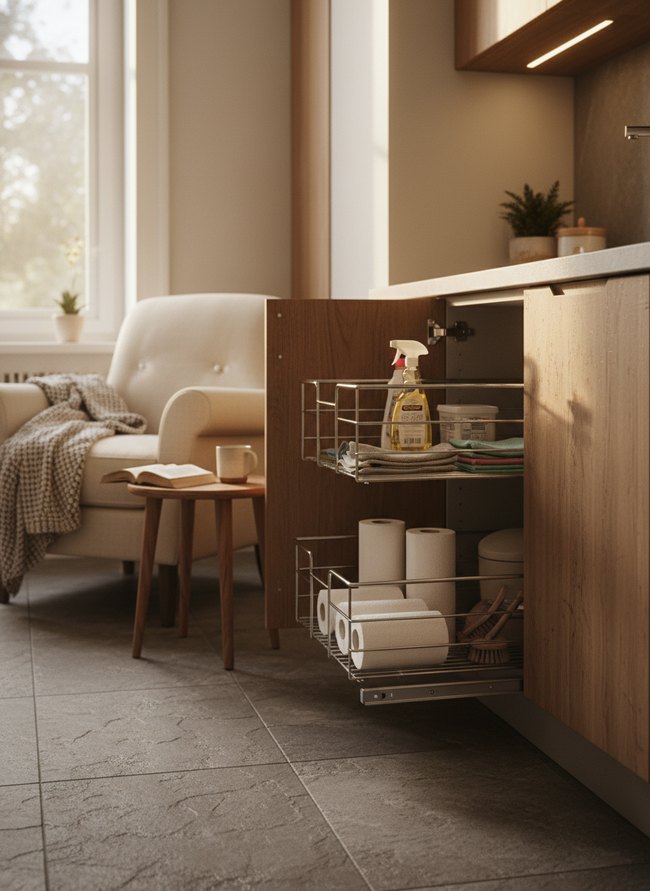 Under-Sink Pullout Organizer