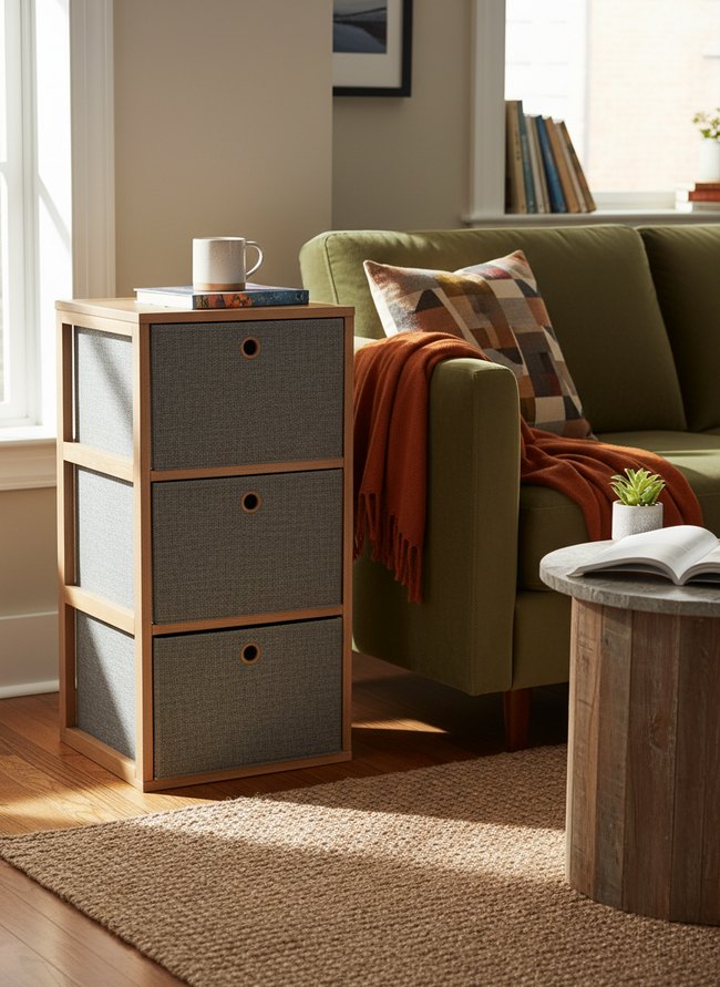 Stackable Fabric Drawer Unit
