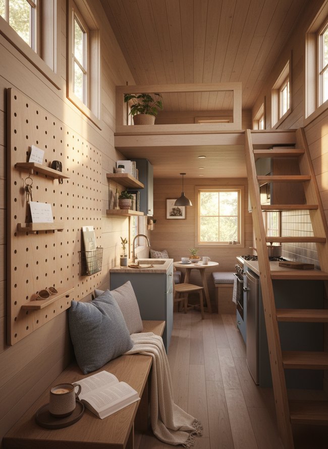 Entryway Command Center Pegboard