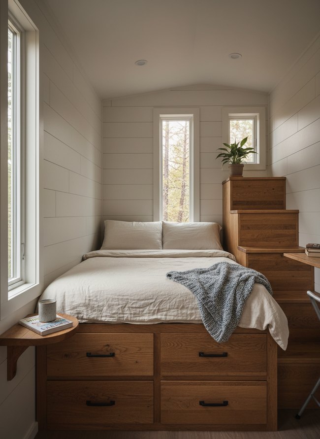Drawer Base Captain's Bed