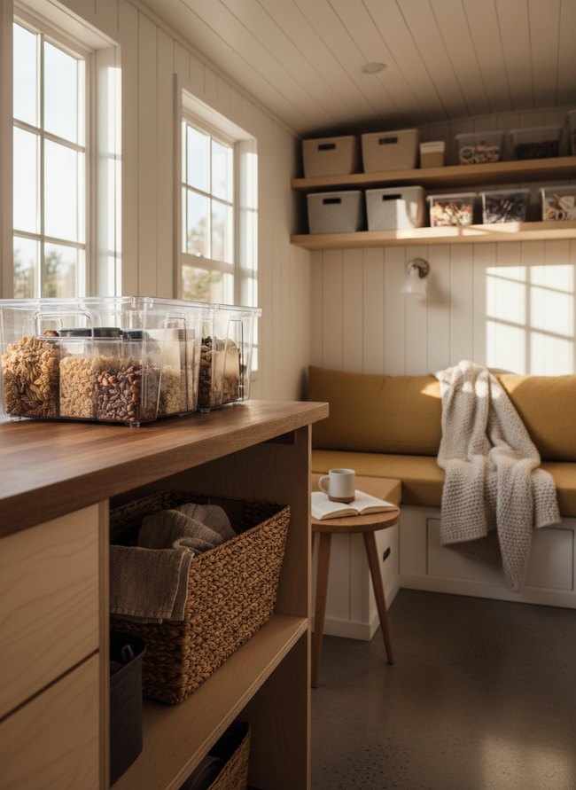 Clear Acrylic Pantry Bin