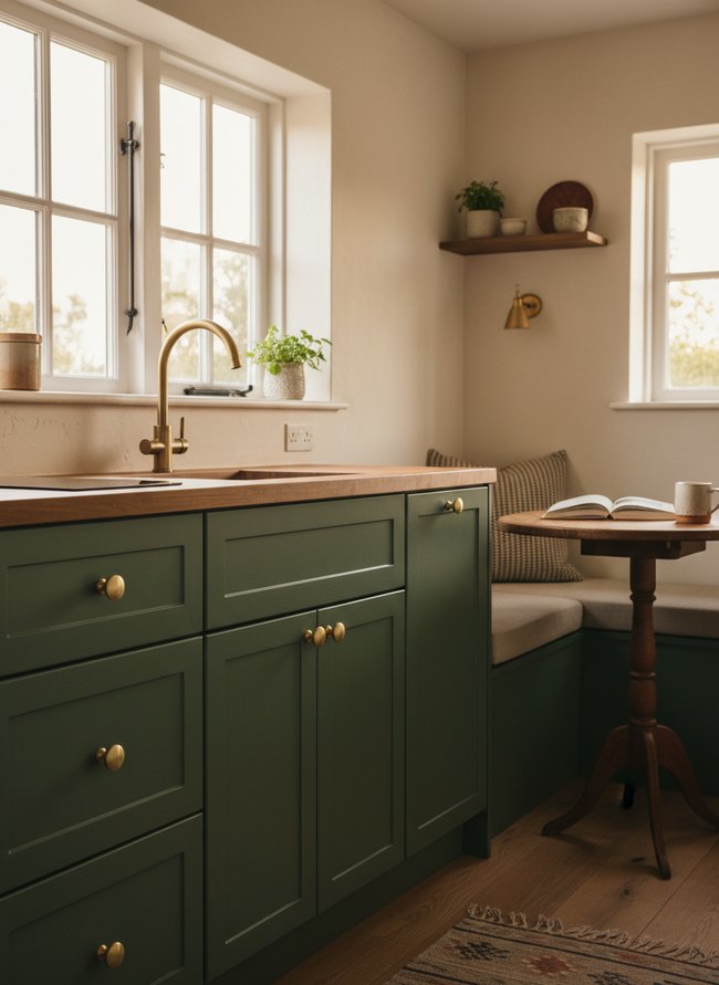Brushed Brass Knobs