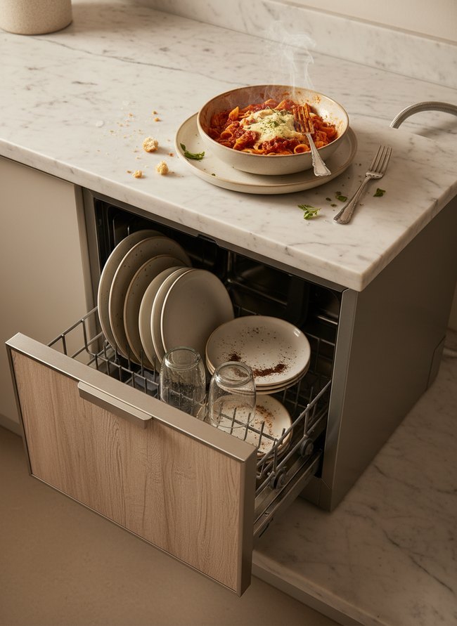 Portable Mini Dishwasher Cart