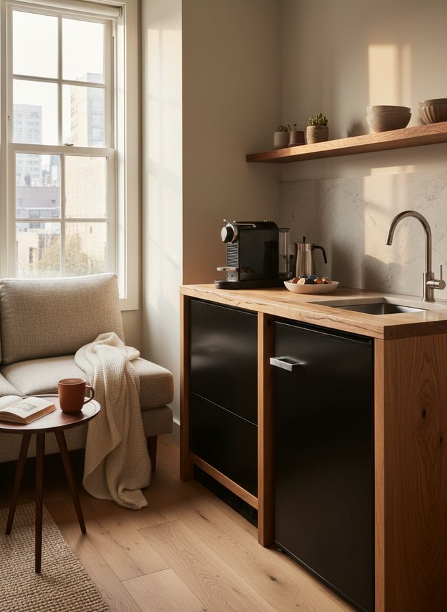 Minimalist Capsule Brew Station