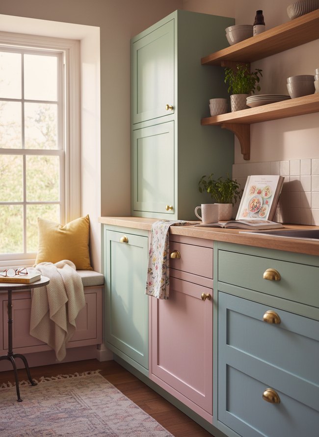 Pastel Cabinet Refresh