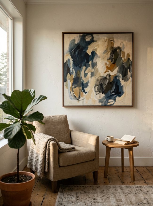 Minimalist Single Statement Piece