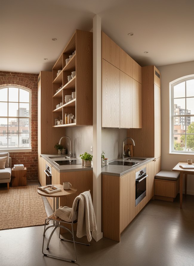 Modern Loft Appliance Choice