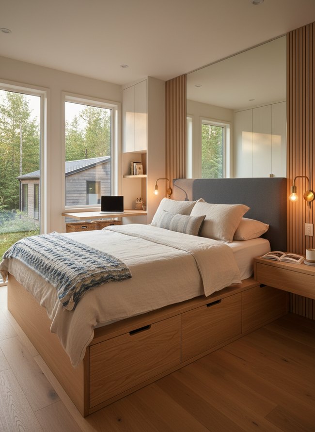 Smart Storage Platform Bed