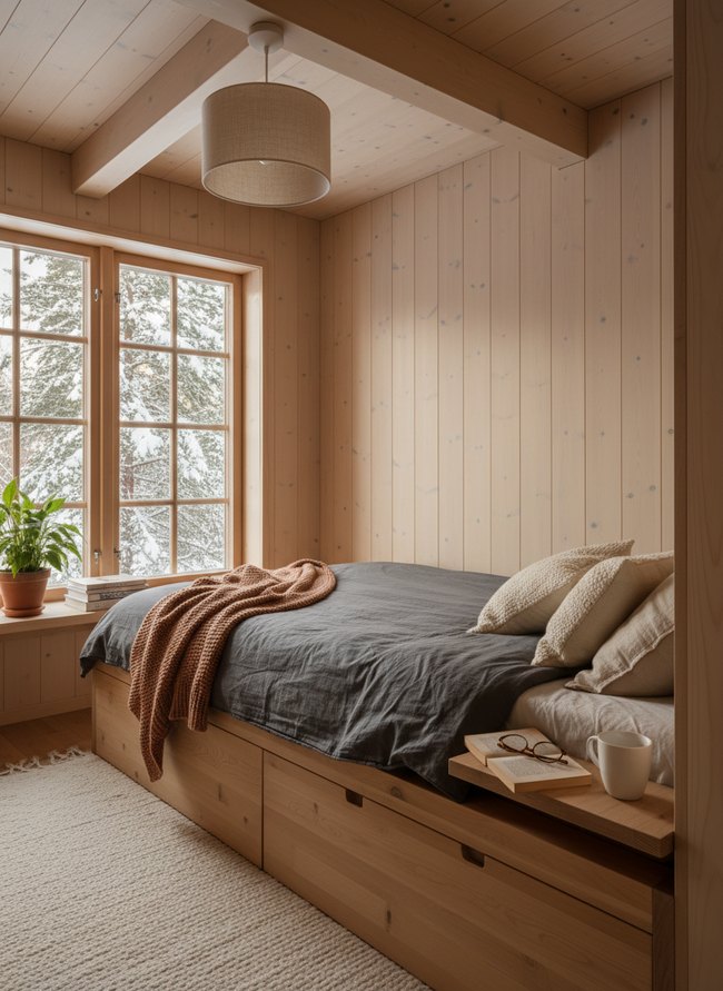 Natural Wood Slumber Retreat