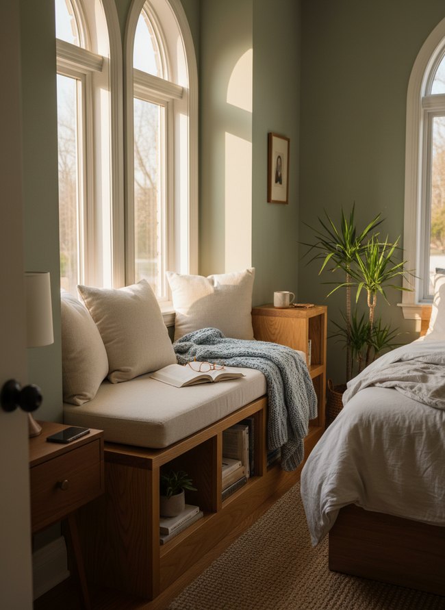 Minimalist Built-In Alcove