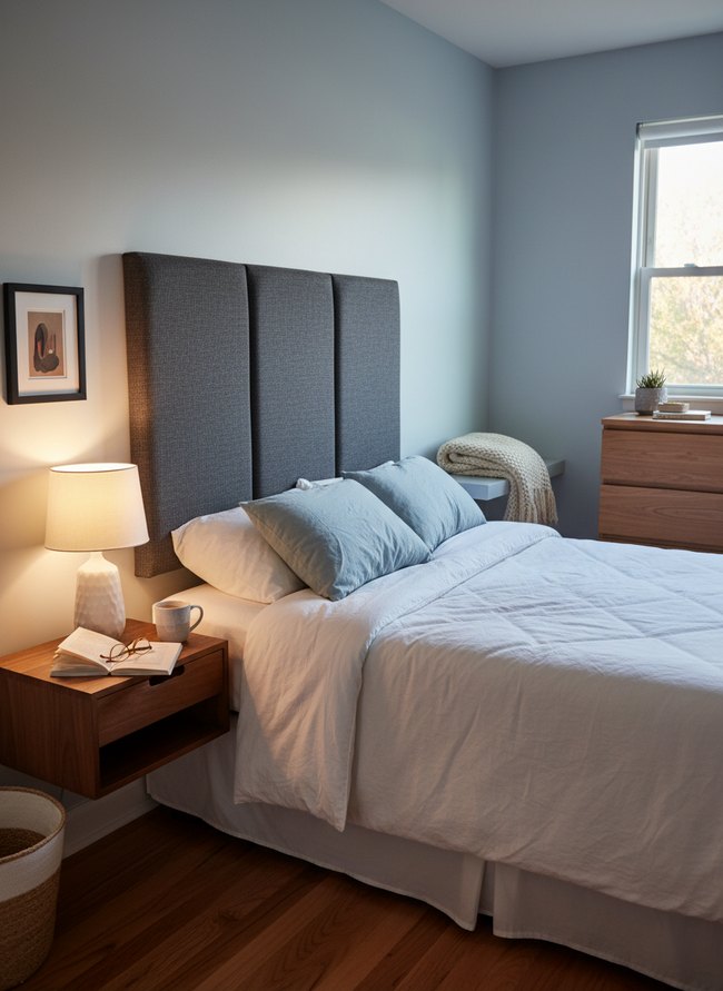Padded Wall Panel Headboard
